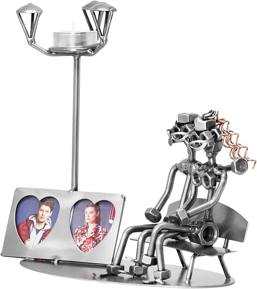 metalman24 Schraubenmännchen Liebespaar Liebe Fotos I Handarbeit I Geschenkidee I Metallfigur I Meta