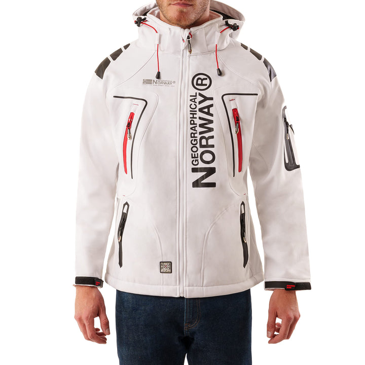 Geographical Norway Herren Tambour Herren Softshell Jacke S Weiss, S Weiss