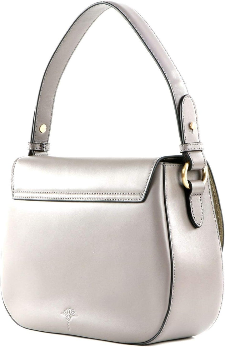 Joop! Damen Esmera Shoulder Bag (Flap), S Grau, Grau