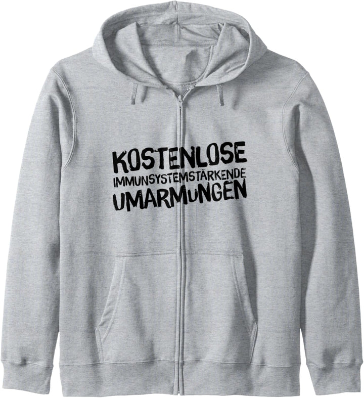 Kostenlose Immunsystemstärkende Umarmungen Männer und Frauen Kapuzenjacke