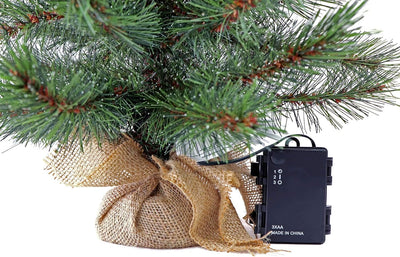 Künstlicher Weihnachten Baum – Christbaum künstlich klein – Künstlicher Weihnachtsbaum 90 cm – Weihn
