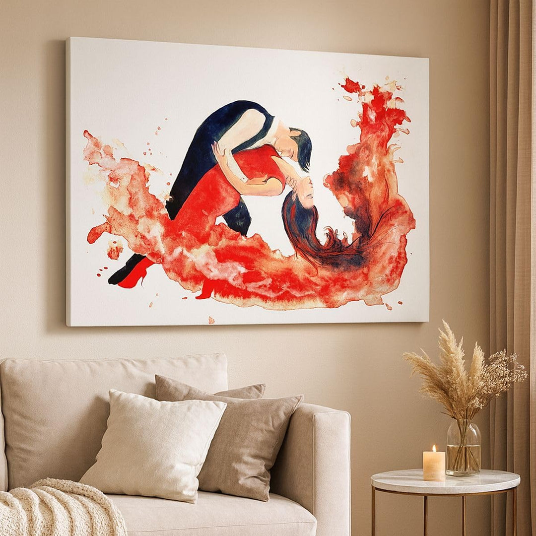 Bilder auf Leinwand 100x70cm Leinwandbild Tanz Clubbing Aktivitäten Mädchen Gross Wanddeko Bild Schl