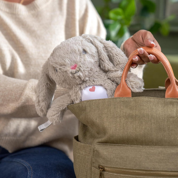 Ingenuity Sylvi Cuddle Pal Baby Beruhiger mit Schrei-Aktivierung, 10 Beruhigende Melodien, Plüsch Ha