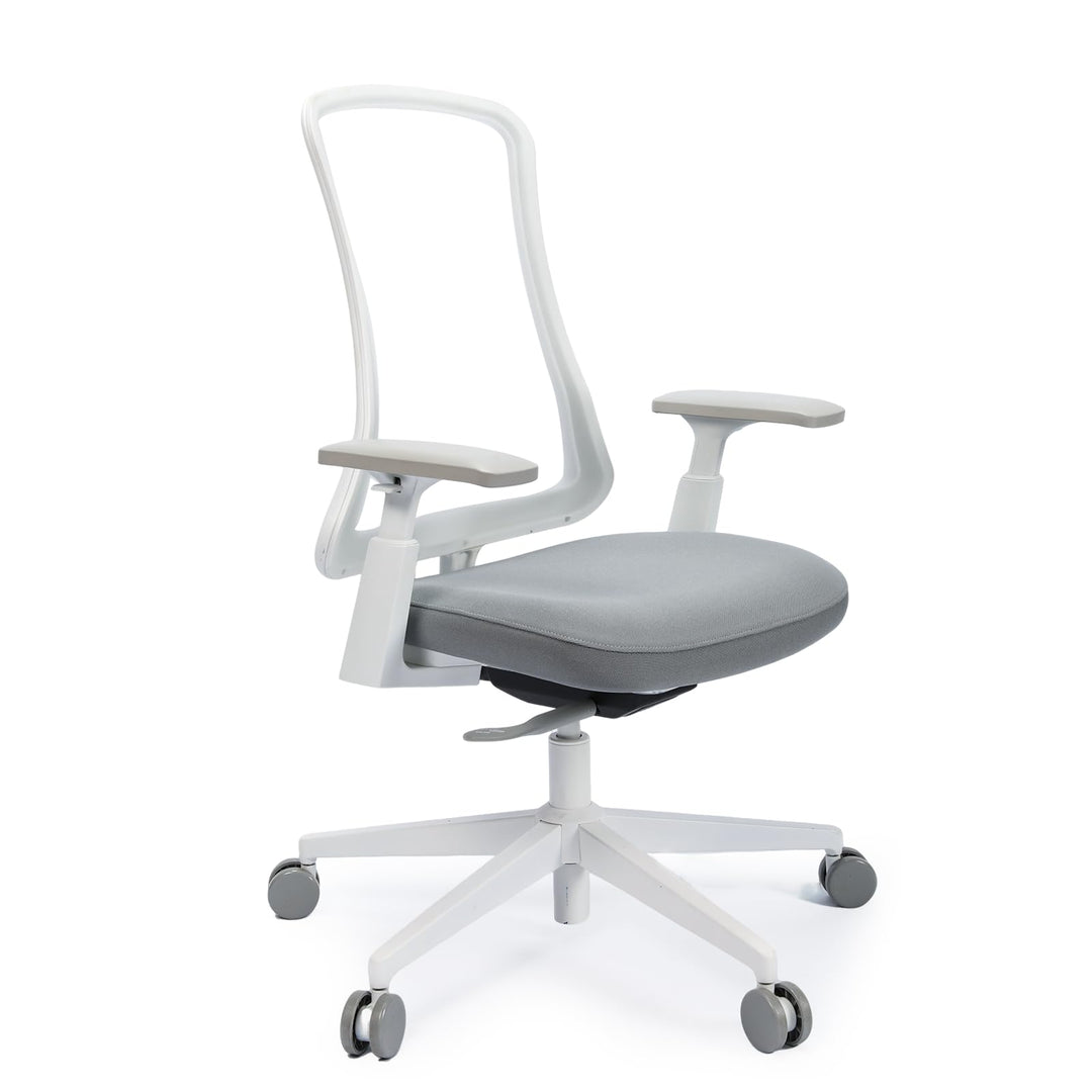 ProtoArc Flexer Ergonomischer Bürostuhl – Schreibtischstuhl mit Sitztiefenverstellung, konturiertem