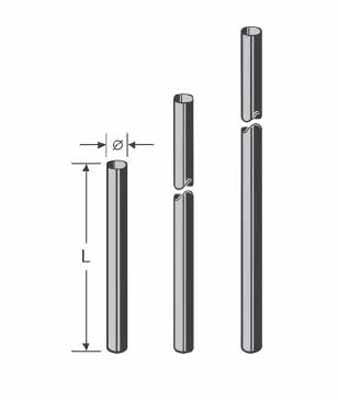 Kathrein ZAS 05 Maste für Parabolantenne 2,0 m, 48 mm