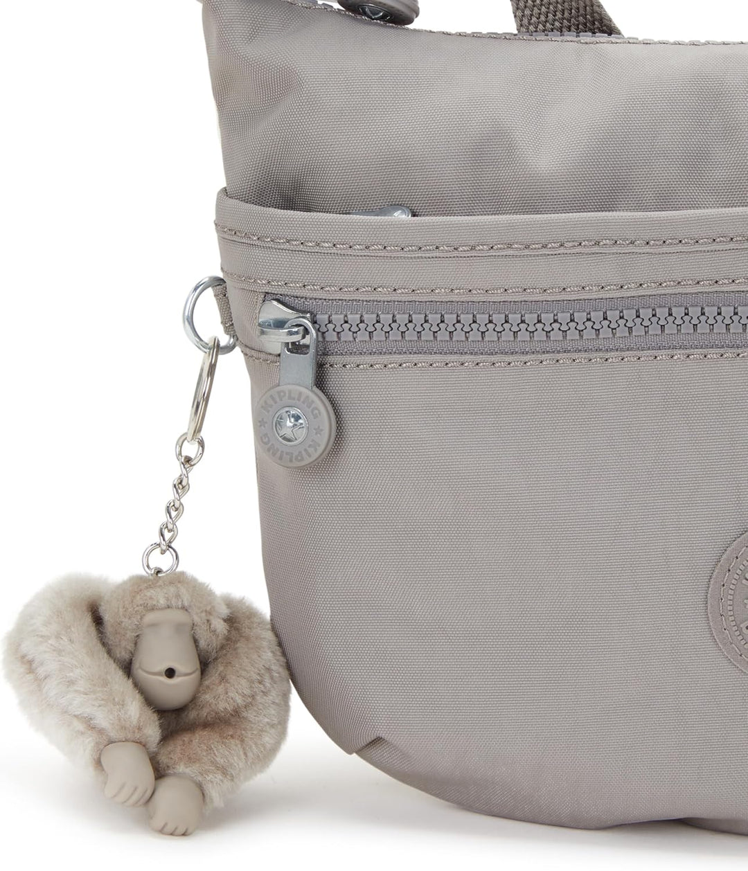 Kipling Damen ARTO S Crossbody, Grey Gris, Grey Gris