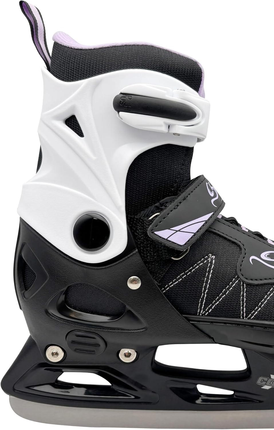 Cox Swain verstellbare Schlittschuhe Frosty, Eislaufschuhe für Kinder, Jugendliche und Erwachsene bi
