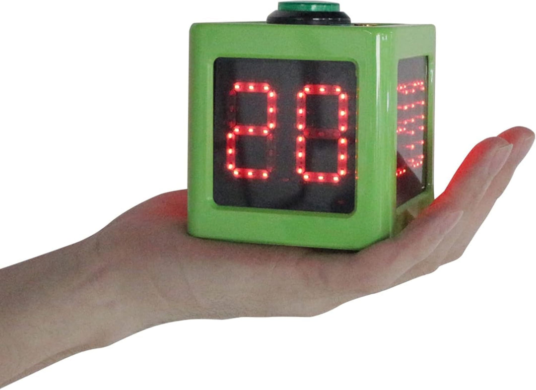 Poker Shot Clock, Cube Timer Countdown für Poker/Casino/Schachkasinos,20/30 Sec and Custom Time (Kle