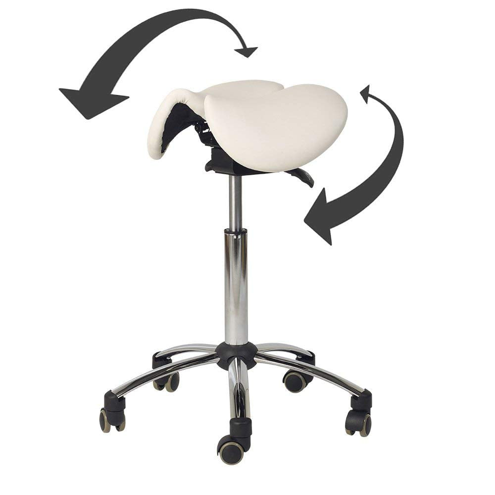 Teqler Sattelhocker weiss