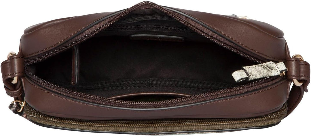 Tom Tailor Acc Damen Esta Umhängetasche, Snake Braun
