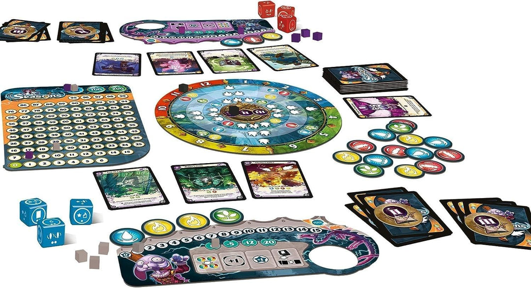 Libellud, Seasons, Board Game, Ages 14+, 2-4 Players, 60 Minutes Playing Time