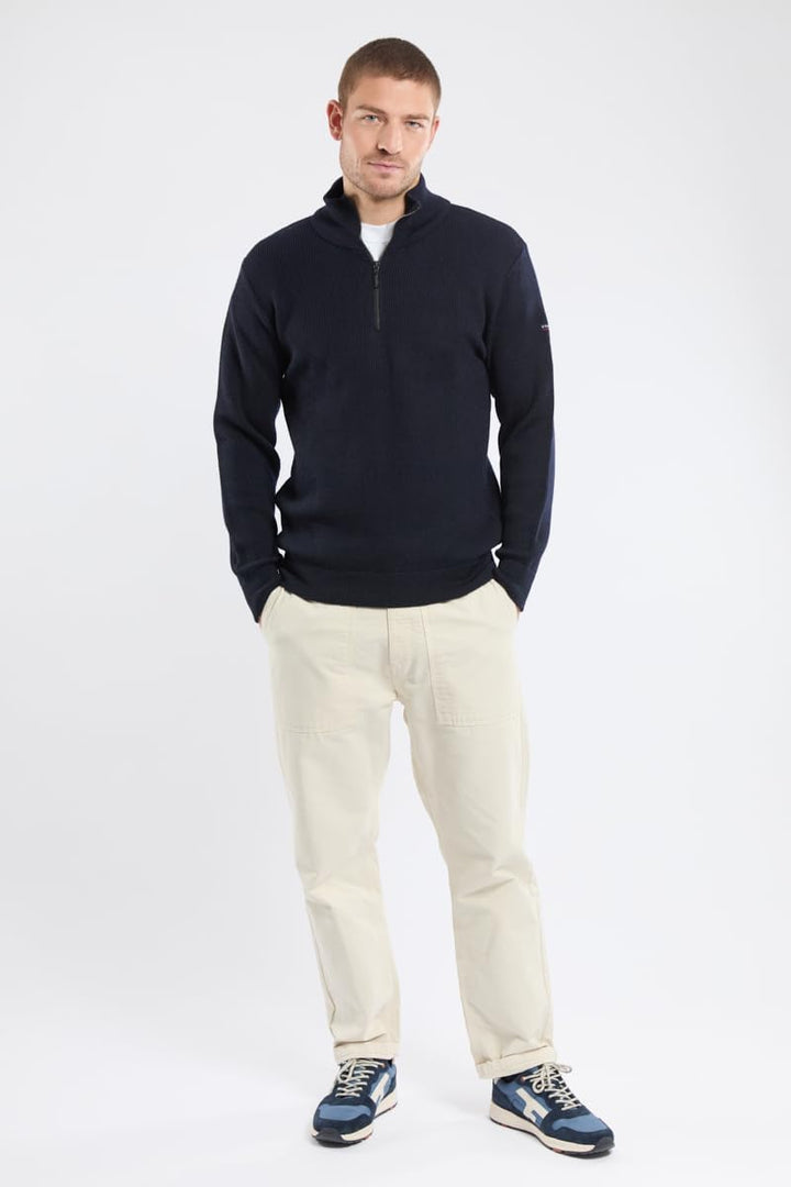 Armor Lux Herren Pullover XXL Bleu Marine, XXL Bleu Marine