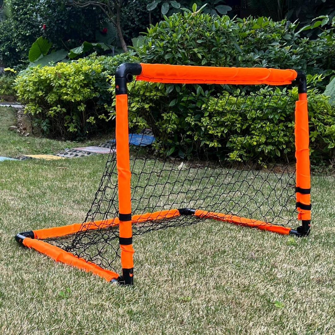 LZHDZQD Fussballtor, Kinder Fussballtor 60x45cm/ 90x60cm/ 115x80cm Fussballtore für Garten Kinder, F