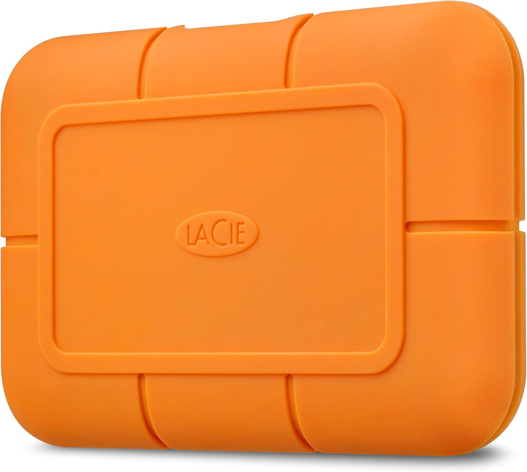 LaCie Rugged SSD externe SSD 2TB, 2.5 Zoll, PC & Mac, inkl. USB-C w/o USB-A Kabel, inkl. 3 Jahre Res