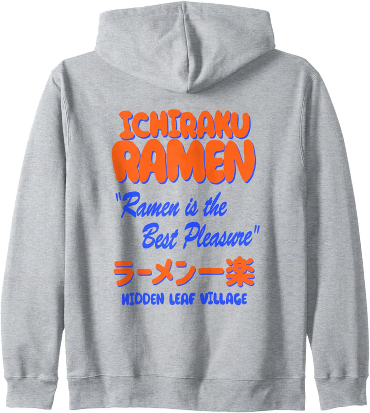 Naruto Shippuden Ichiraku Ramen Hüpfschrift Kapuzenjacke