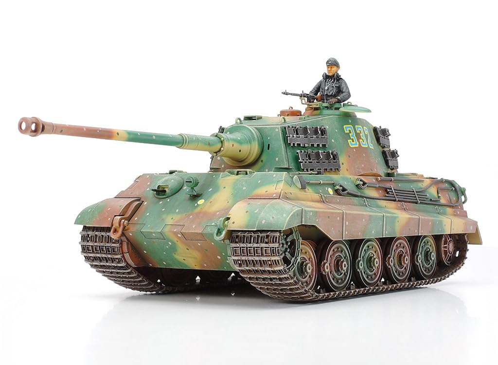 Tamiya 300035164 - 1:35 WWII SdKfz.182 Panzer VI Königstiger(1)