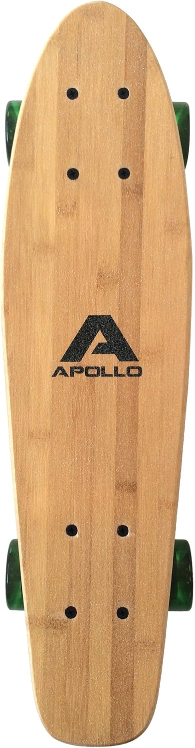 Apollo Fancy Skateboard, Vintage Mini Cruiser | Komplett, 22.5inch | Mini-Board mit Holz Deck | Mini