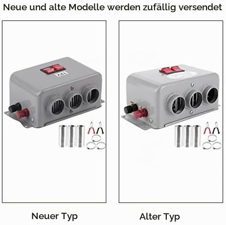 Autoheizung,12V Kompakt 3-Loch 600W - 800W Winterschnelle Heizung Wärmer Frost Entfernen Abtau-Defog
