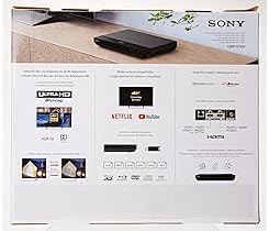 DYNASTAR Sony UBP-X700M 4K Ultra HD Region Free Blu-Ray Player Bundle mit HDMI