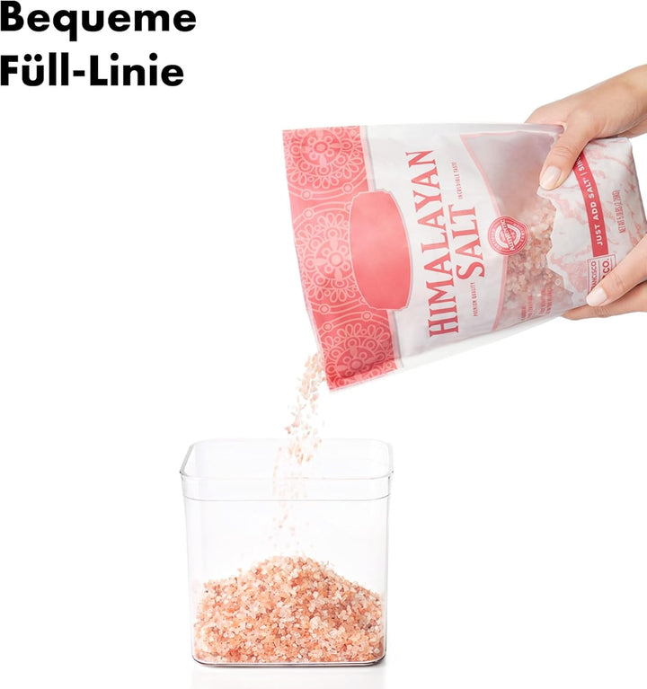 OXO Good Grips POP-Behälter – luftdichte, stapelbare Aufbewahrungsbox mit Deckel für Lebensmittel –