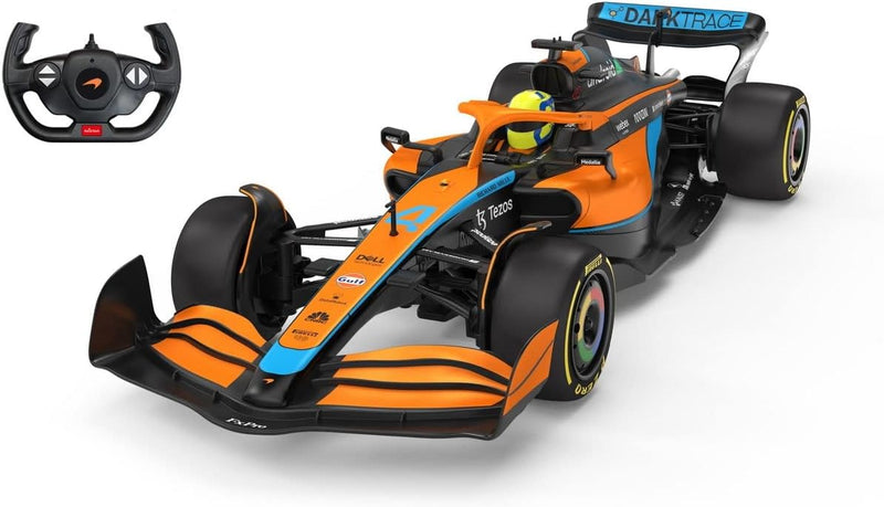 McLaren F1 MCL36 RC Auto (1:12 Skala) - Fernbedienungsauto für Formel 1 der Saison 2022 Fahrer - Lan