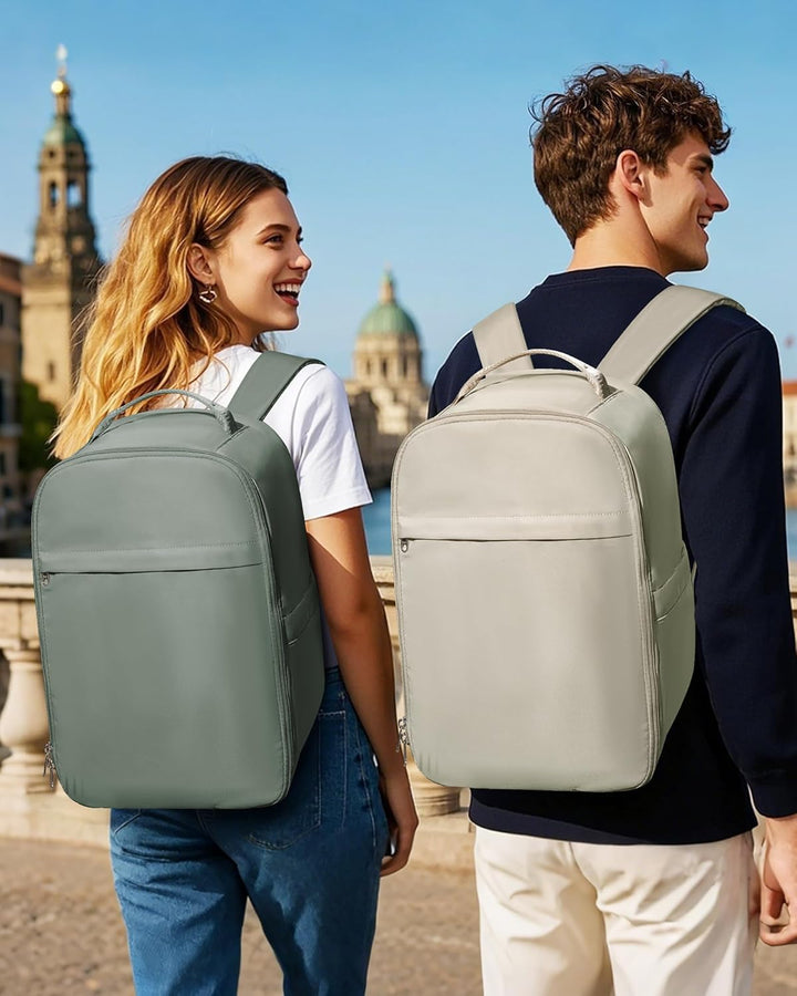 SZLX Grosser Reiserucksack Damen,Vakuum Rucksack mit Pumpe Ryanair Handgepäck Herren, Easyjet Handge