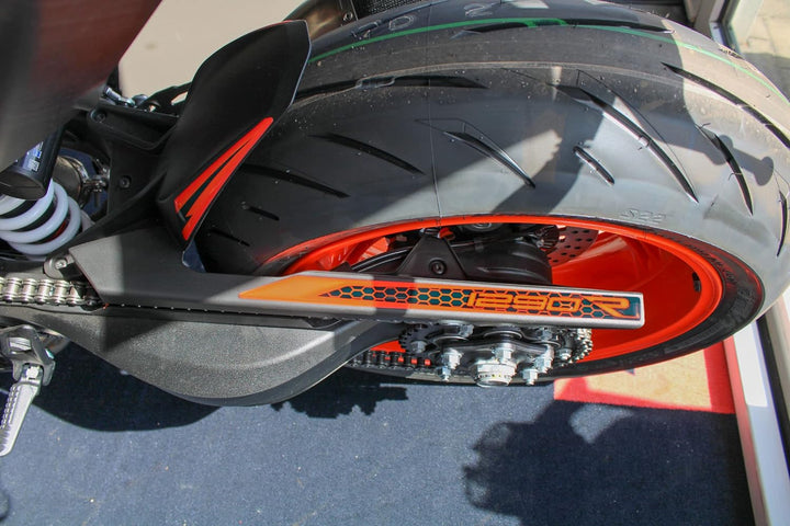 Tankpad Grafikkit kompatibel für KTM 1290 Super Duke R Orange Blau X550148 Grafik-Kit 1, Grafik-Kit