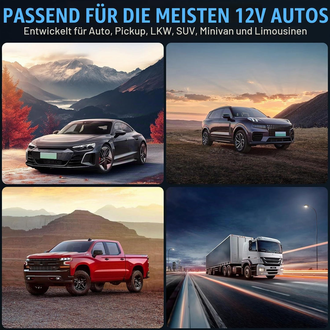 OBEST AHD 1080P Rückfahrkameras mit Hinderniswarnsystem, KFZ Vorwärtskamera | 145°Weitwinkel Nachtsi