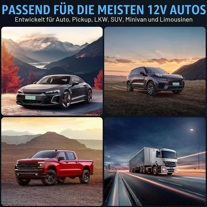 OBEST AHD 1080P Rückfahrkameras mit Hinderniswarnsystem, KFZ Vorwärtskamera | 145°Weitwinkel Nachtsi