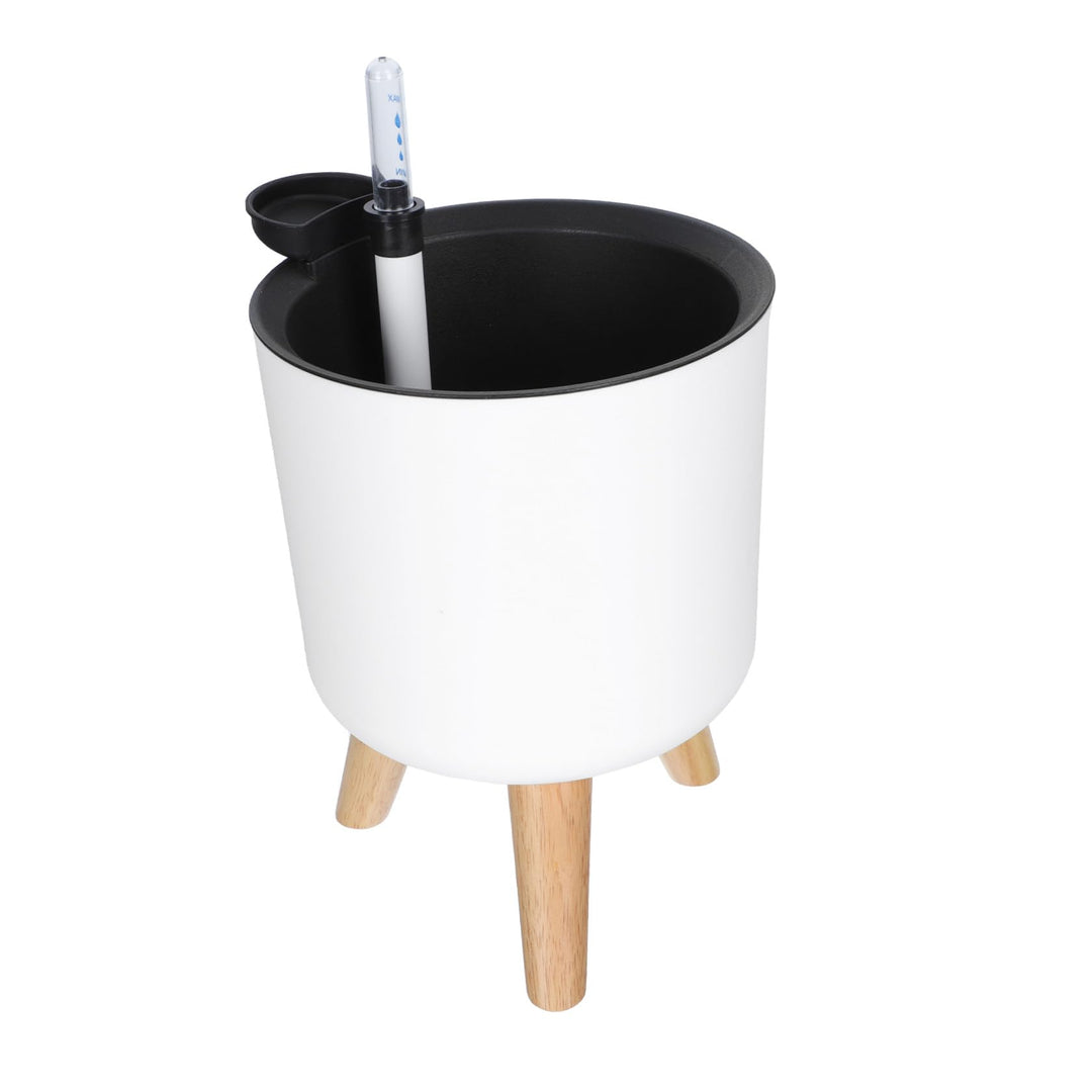 Yardwe Pflanzer Topf mit Stand Selbst Bewässerung Pflanzer für Indoor Pflanzen Blume Topf mit Wasser