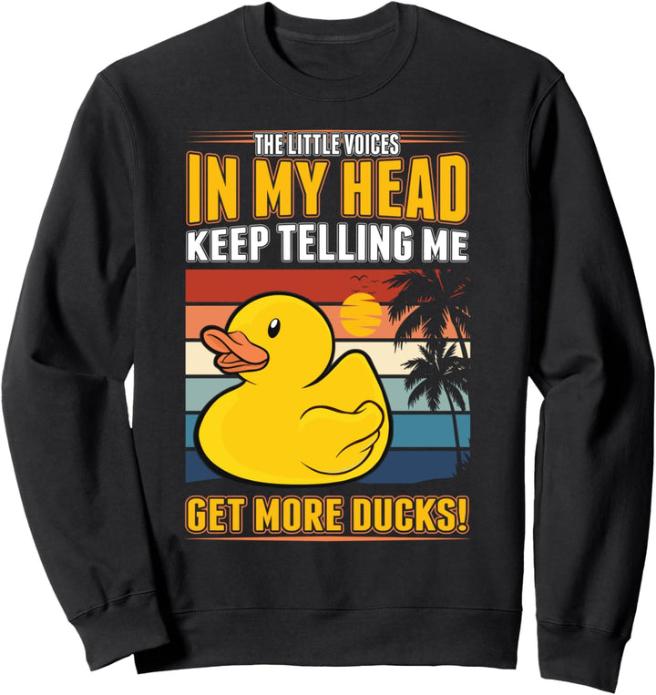Gummiente Spruch Quitschente Rubber Duck Sweatshirt
