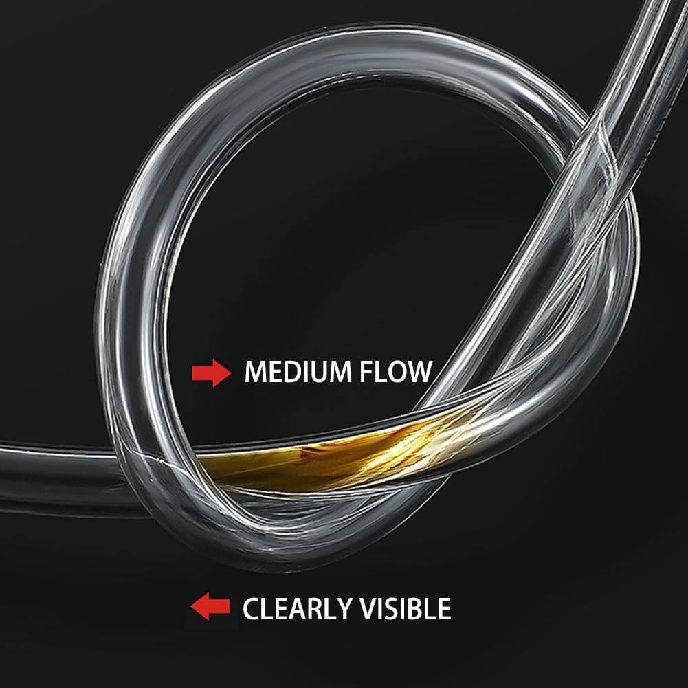 PVC Schlauch - 12 m Silikonschlauch 8mm innendurchmesser Wasserschlauch Wohnmobil PVC Hose Benzinsch