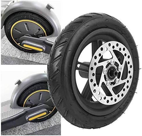Elektroroller Hinterrad Reifen mit Nabe 120, Scheibenbremse kompatibel Luftreifen f¨¹r E-Scooter Ers