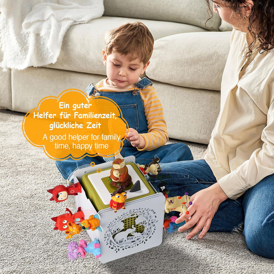 Metall Tonie Regal vollständig magnetisches Toniebox Regal Tonie aufbewahrung für bis zu 25-40 Figur