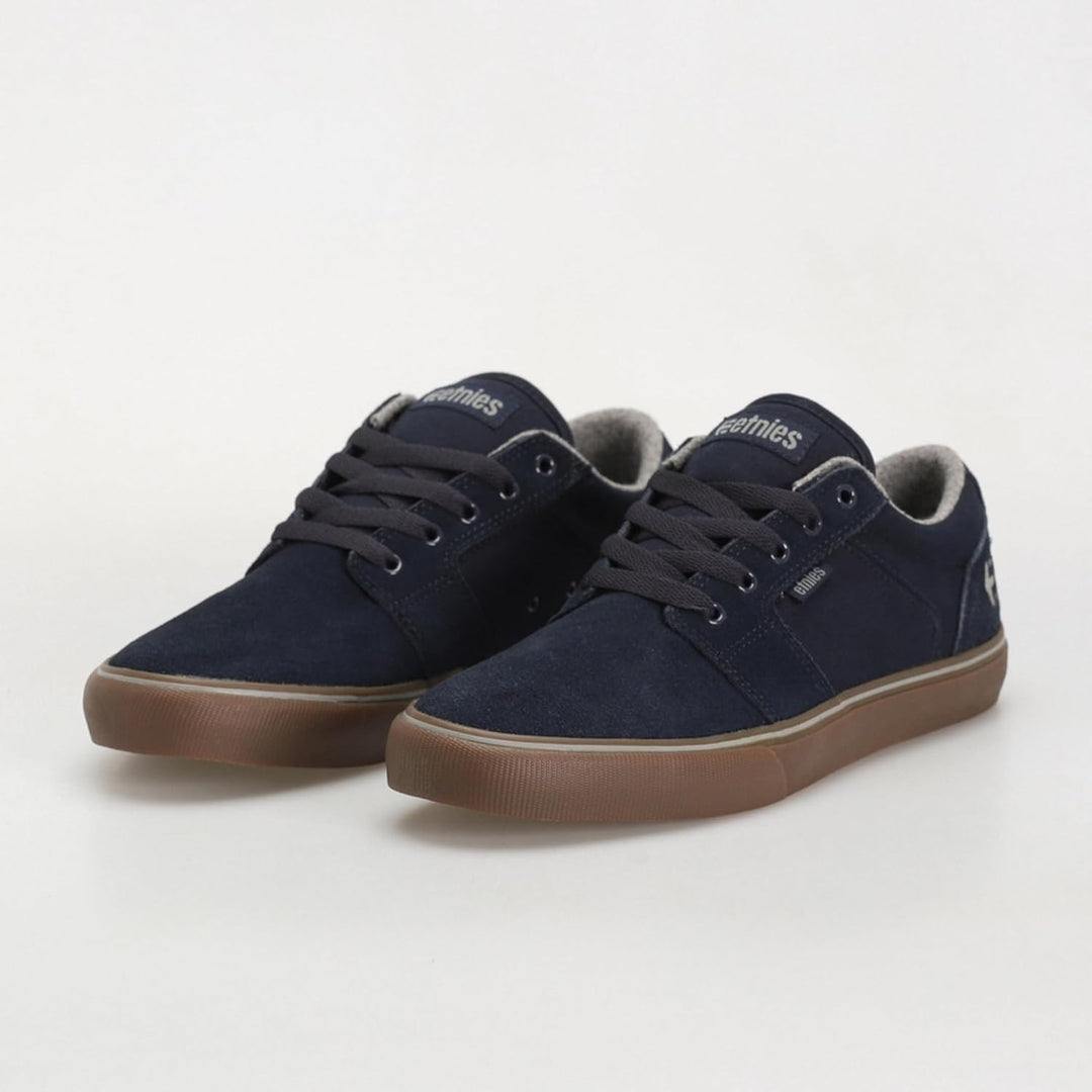Etnies Herren Barge Ls Skate-Schuh 41 EU Dunkelblaues Gummi, 41 EU Dunkelblaues Gummi