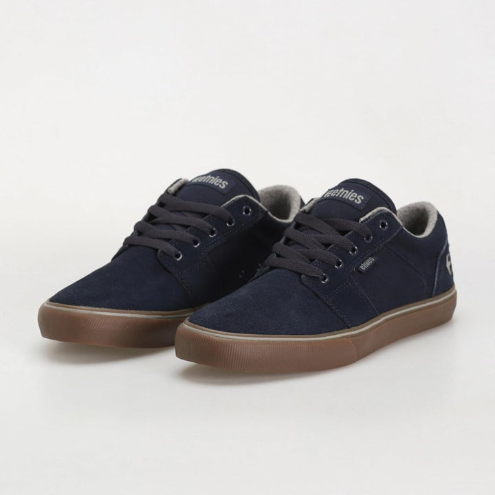 Etnies Herren Barge Ls Skate-Schuh 41 EU Dunkelblaues Gummi, 41 EU Dunkelblaues Gummi