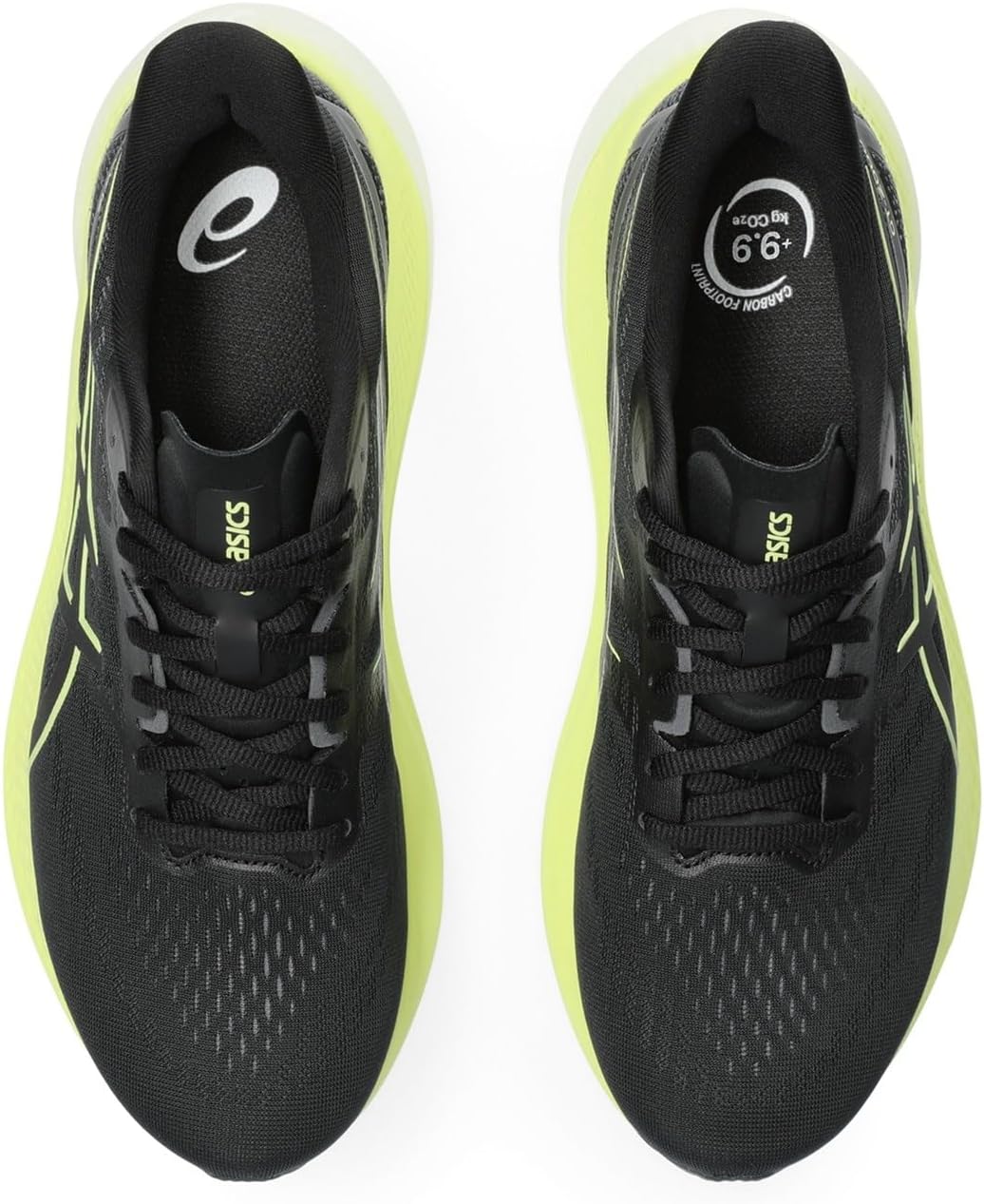 ASICS Herren Gt-2000 12 Sneaker, 40.5 EU Black Glow Yellow