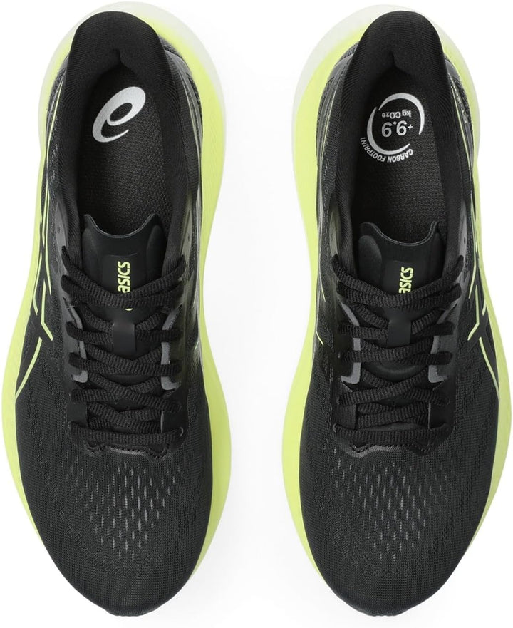 ASICS Herren Gt-2000 12 Sneaker, 40.5 EU Black Glow Yellow