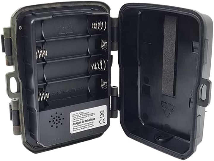 Berger & Schröter Full HD Mini Wildkamera 20 Megapixel, 32 GB | Tag- und Nachtaufnahmen rund um die