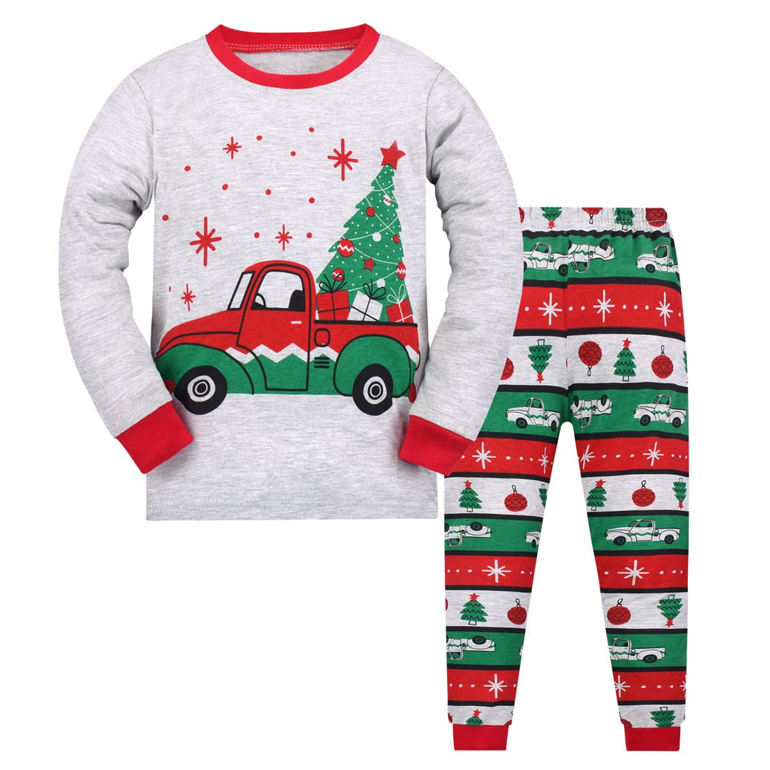 Kinder Weihnachts Schlafanzug Kinder Baumwolle Weihnachten Pyjama Set 3-12 Jahre 9 Jahre Weihnachtsr