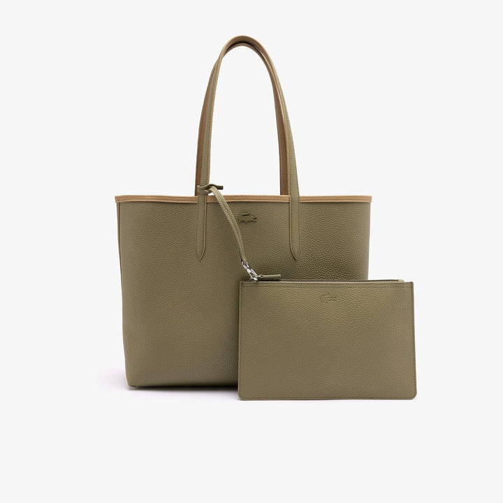 Lacoste Damen Nf2142aa Einkaufstasche Eco Sand Eco Kelp (M48), Beige (M48)