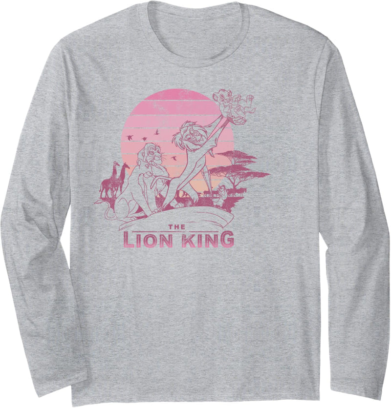 Disney The Lion King Pride Rock Group Shot Langarmshirt