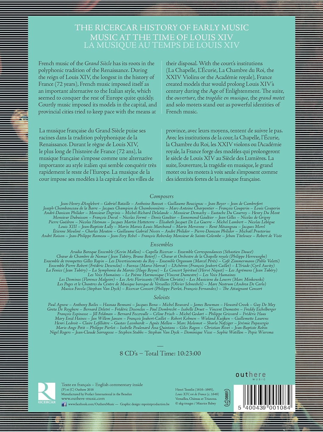 Musik zur Zeit Ludwig XIV. Buch), Audio-CD