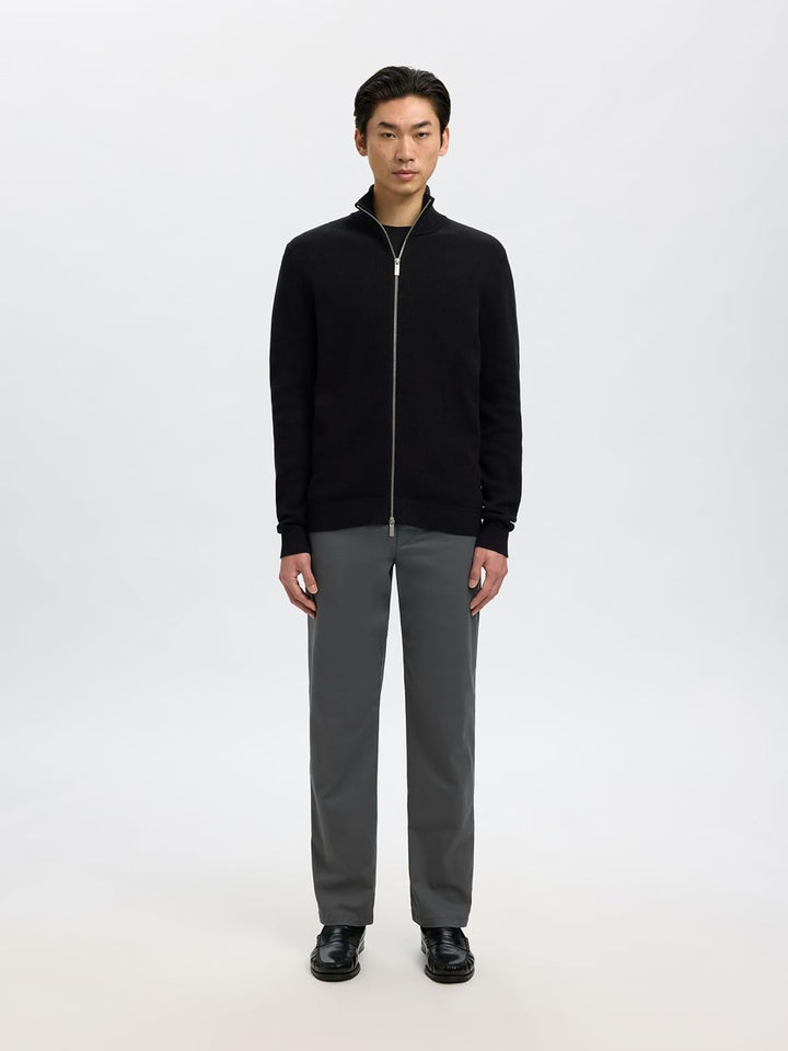 Selected Homme Male Chino 196 Straight Flex 32W / 34L Dark Shadow, 32W / 34L Dark Shadow