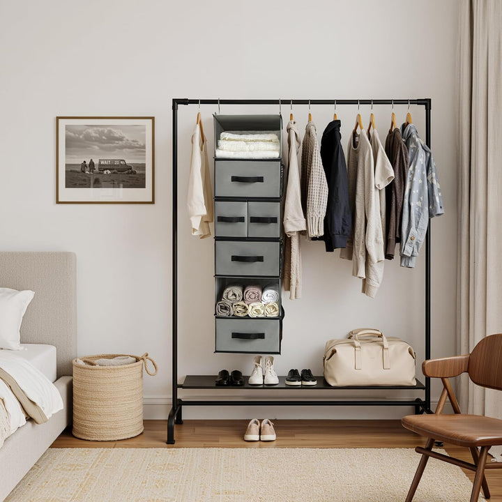 GRANNY SAYS Hängeorganizer Tür mit 4 Taschen und Kleiderschrank Organizer Hängend