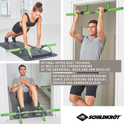 Schildkröt Multifunktions-Türreck 4 in 1, Multifunktional verstellbar, max. 100 kg Grün-Schwarz, 960