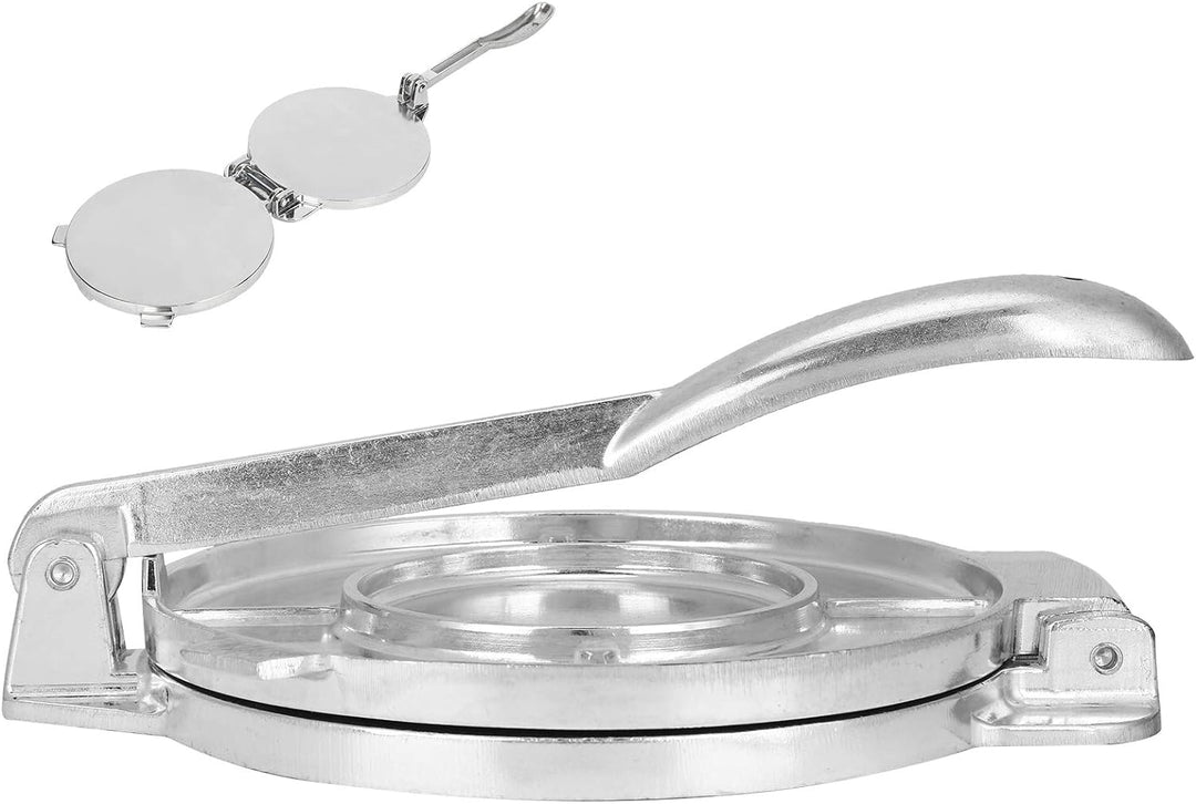 Tortilla-Presse aus Aluminiumlegierung, faltbares Teiggebäck-Presswerkzeug, vorgewürzter Tortilla-Ma