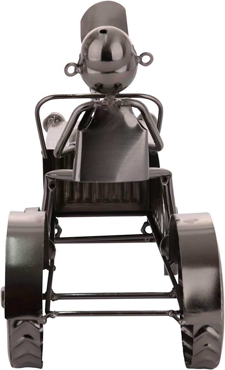 GILDE Weinflaschenhalter Metall vernickelt - Flaschenhalter - Weinständer - Fabr: Silber - Höhe 25 c