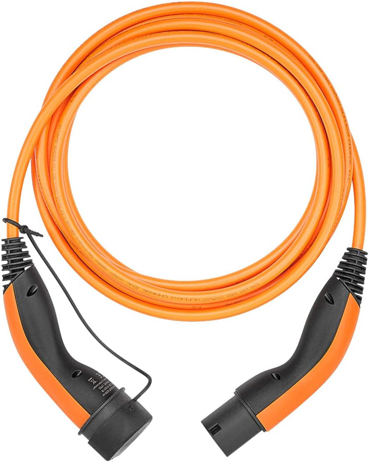 Lapp Mobility Typ 2 Ladekabel 22 KW/Glatt / 32 A / 3-Phasig/E-Auto Ladekabel/Mode 3 / 5m 5 Meter Ora