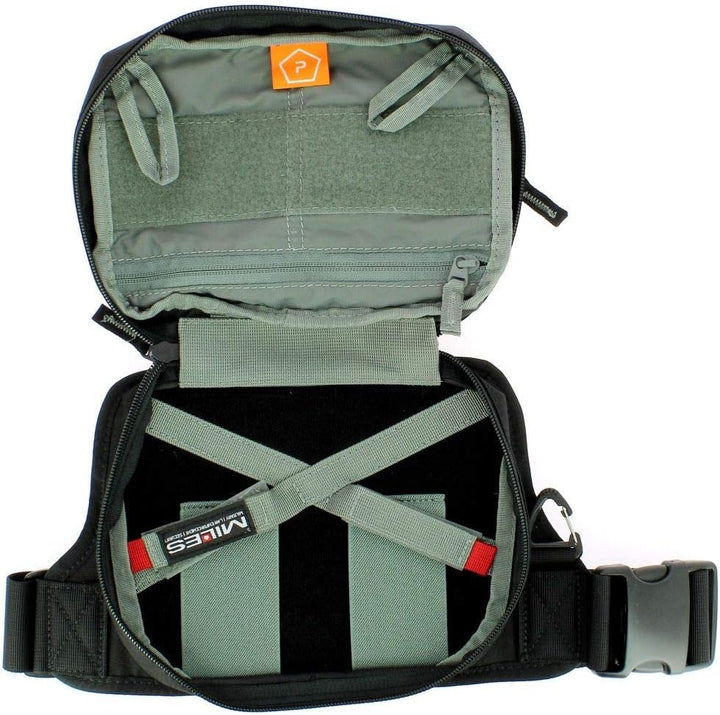 Pentagon Runner Concealment Pouch 2.0 Schwarz, Schwarz